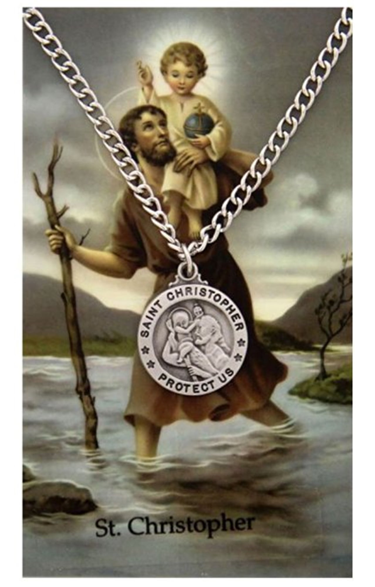 ST. CHRISTOPHER necklace - Imsmistyle
